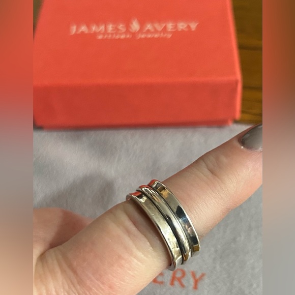 James Avery ring size 10 “Centered”- retired design /...